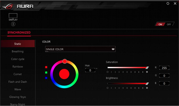 华硕Aura Sync下载使用方法5