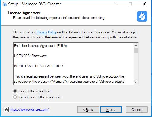 Vidmore DVD Creator电脑版安装教程3