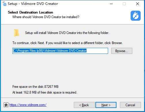Vidmore DVD Creator电脑版安装教程4