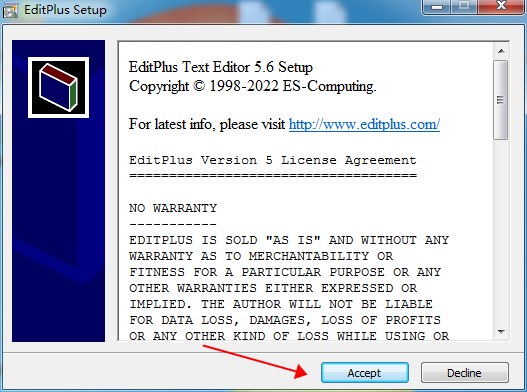 EditPlus最新版本安装步骤1