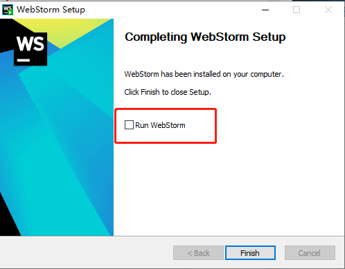 WebStorm 2023安装教程4