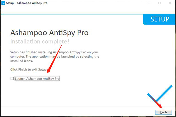 Ashampoo AntiSpy Pro安装教程5