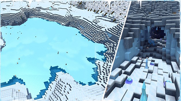 迷你世界冰原版本-冰雪奇境，冒险启程2