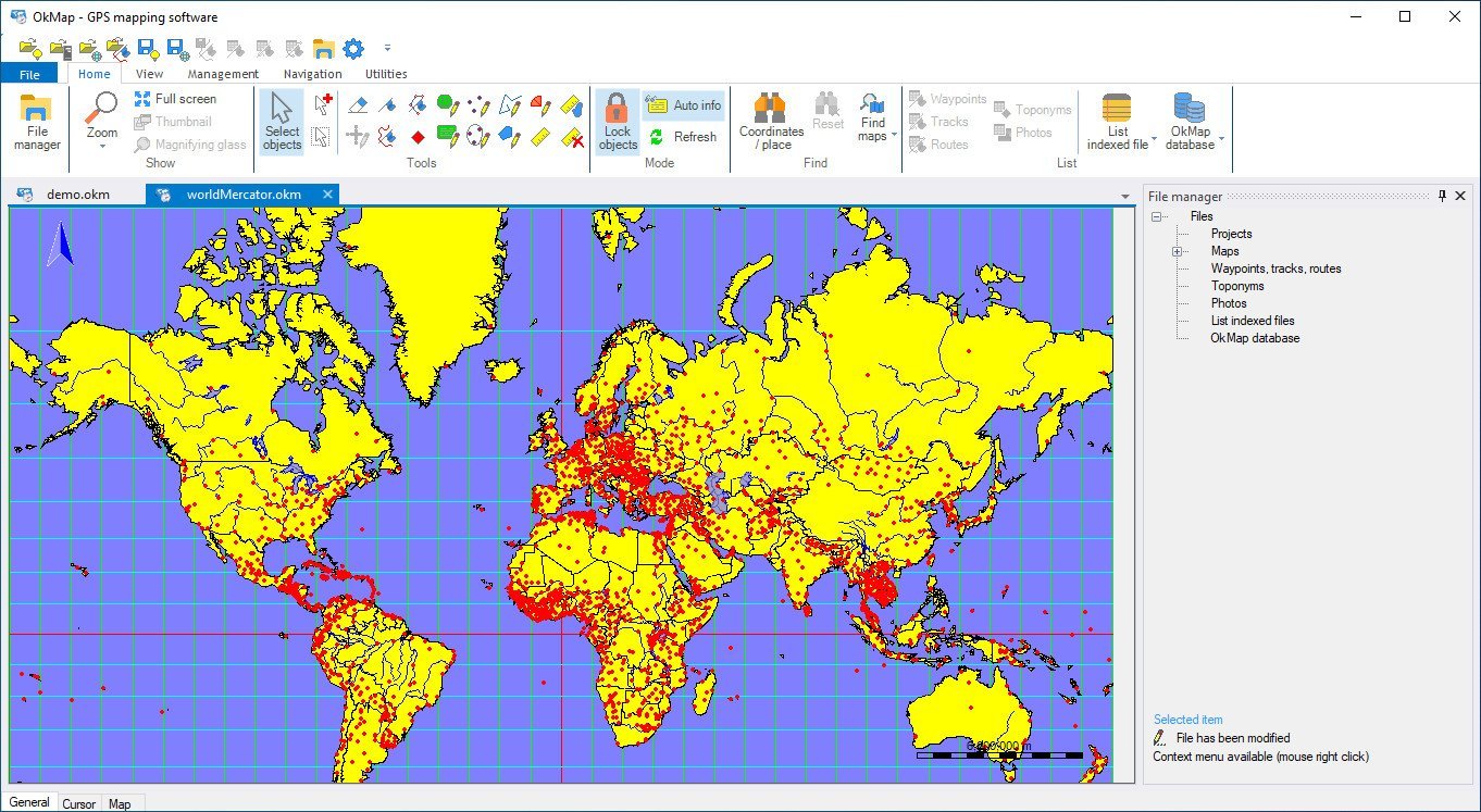 OkMap Desktop下载软件介绍