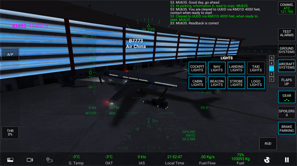 RFS真实飞行模拟手机版起飞教程9