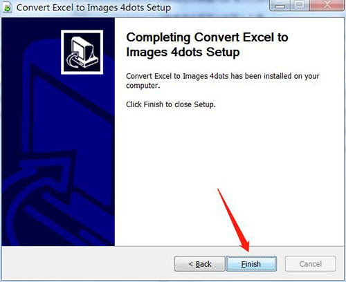 Convert Excel to Images 4dots安装教程5